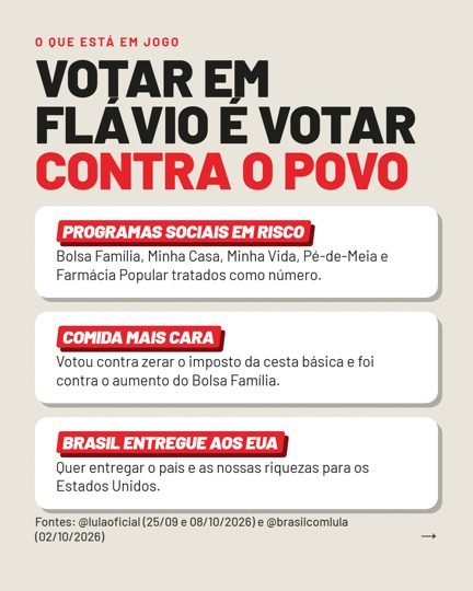 Card 3 do carrossel, o que está em jogo
