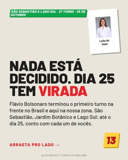 Card 1 do carrossel, abertura
