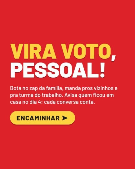 Card 5 do carrossel, encaminhe