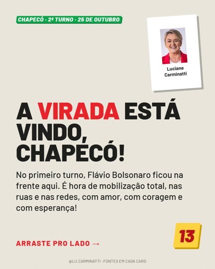 Card 1 do carrossel, abertura