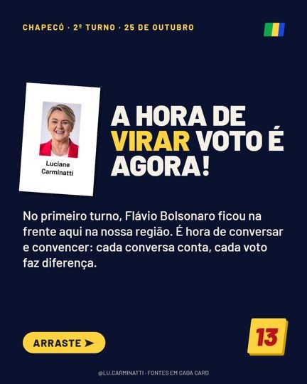 Card 1 do carrossel, abertura