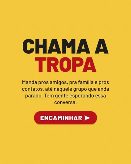 Card 5 do carrossel, encaminhe