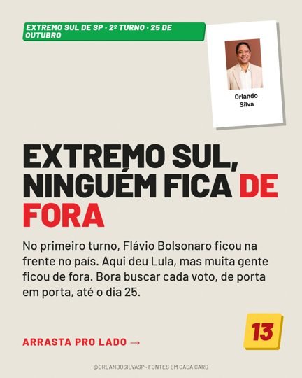 Card 1 do carrossel, abertura