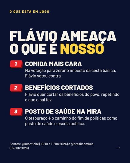 Card 3 do carrossel, o que está em jogo