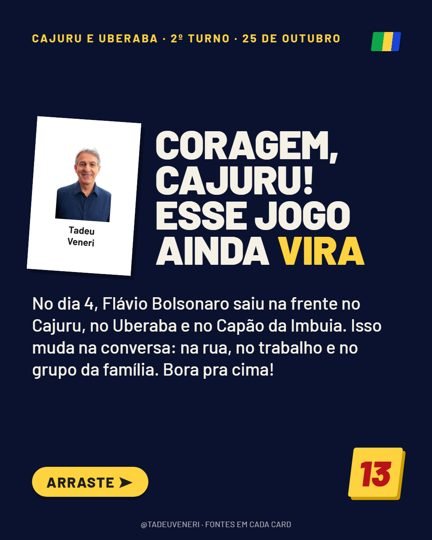 Card 1 do carrossel, abertura